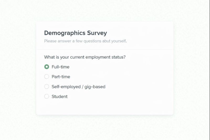 Demographic Survey Template (With Guide)